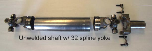 32 spline shaft assy