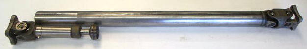 unwelded driveshaft assembly for Bronco II