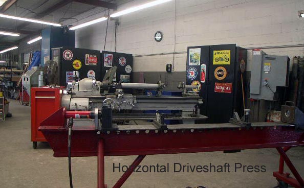 red horizontal press