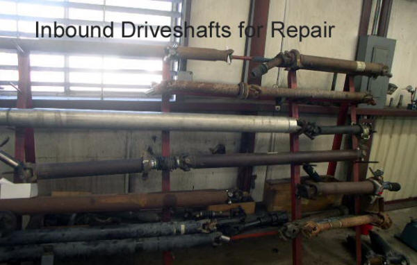 inbound driveshaft rack